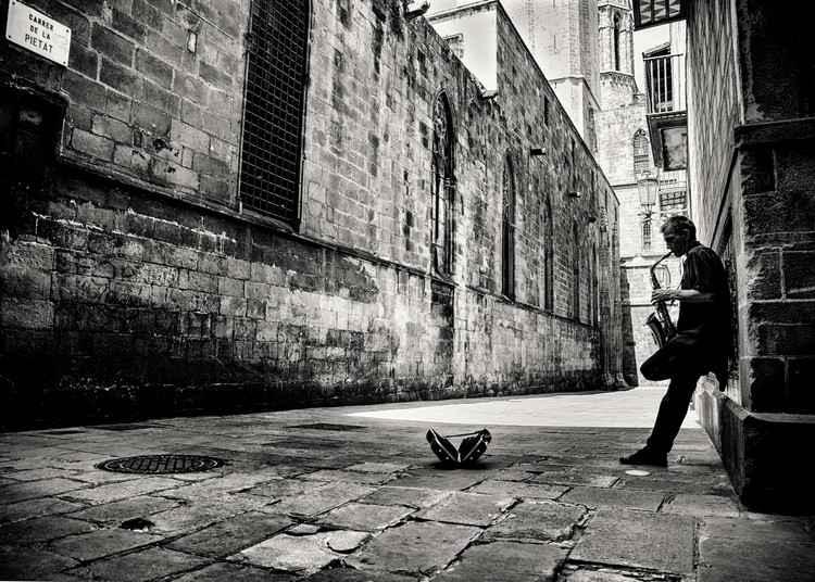 Fotografie Silent Street, GertJan van Geerenstein, (40 x 30 cm)