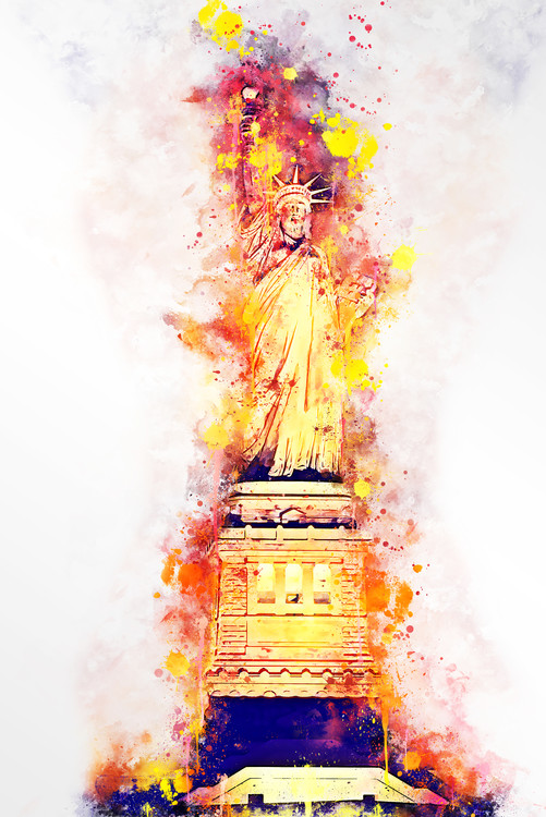 Valokuvataide Lady Liberty