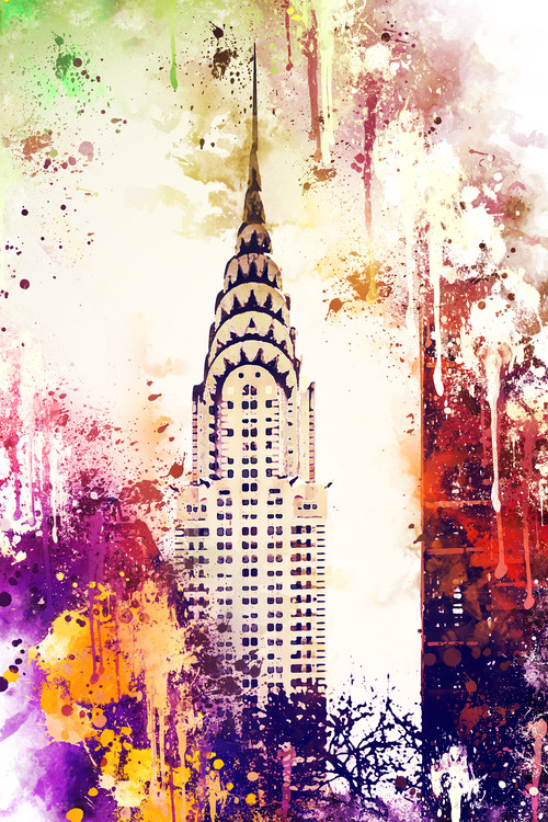 Art Photography NYC Watercolor 155