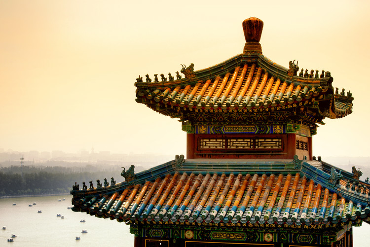 Obraz na plátně China 10MKm2 Collection - Summer Palace Architecture