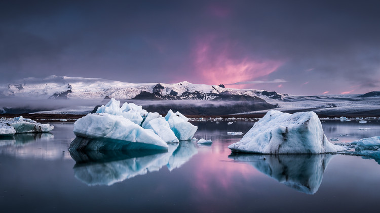 Valokuvataide The Glacier Lagoon