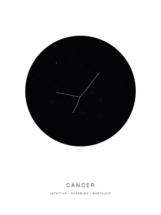 Canvas Print horoscopecancer