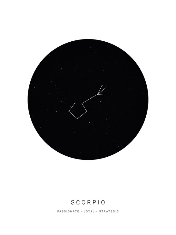 Illustration horoscopescorpio