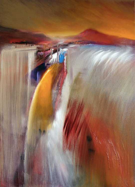 Canvas Print Waterfall
