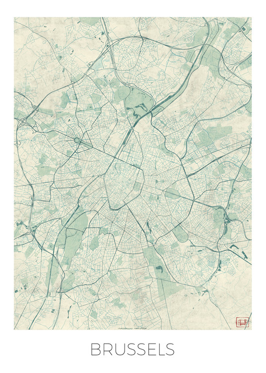 Kartta Brussels