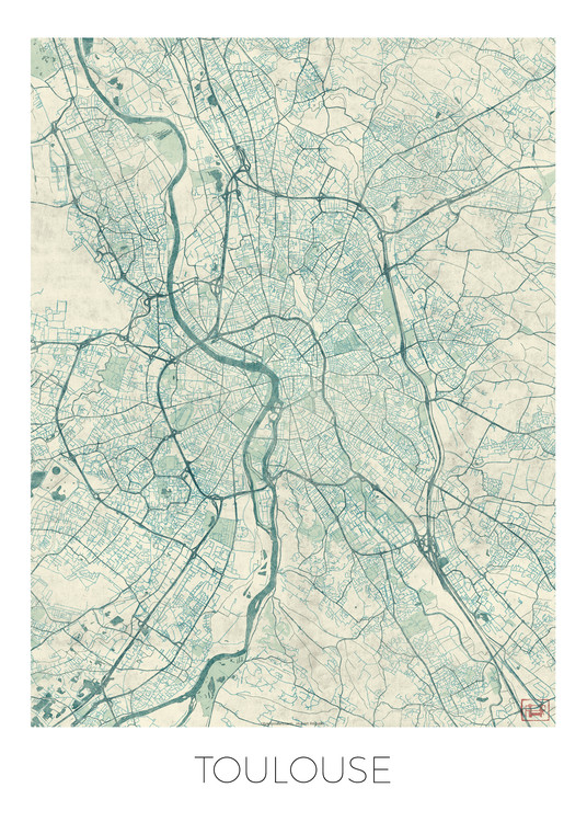 Stadtkarte Toulouse