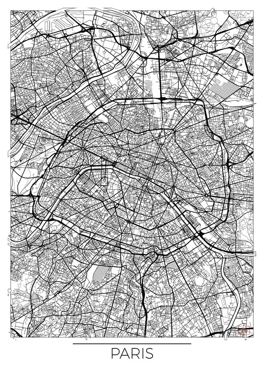 Mappa Paris