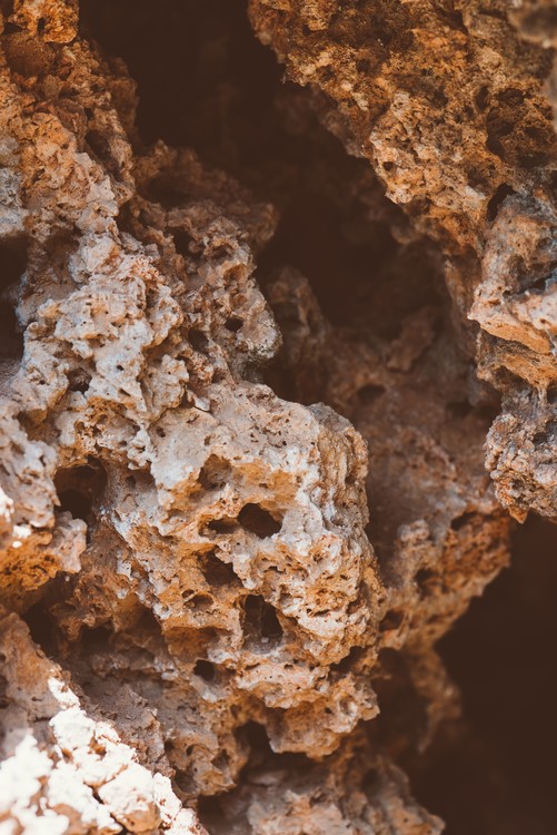 Kunstfotografie Red desert rocks