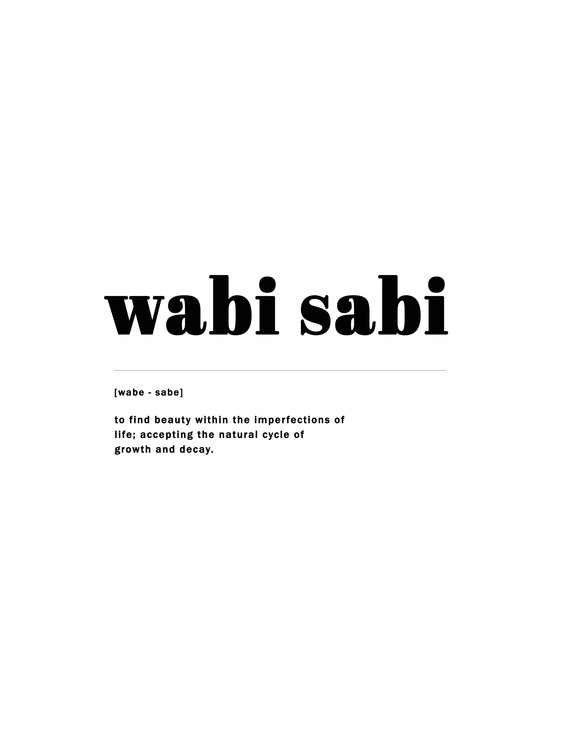 Canvas Print wabisabi