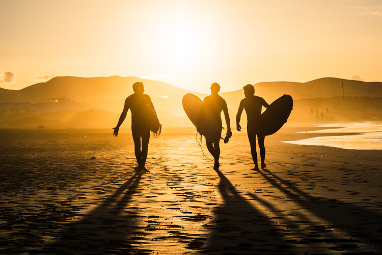 Umělecká fotografie Surf Trio