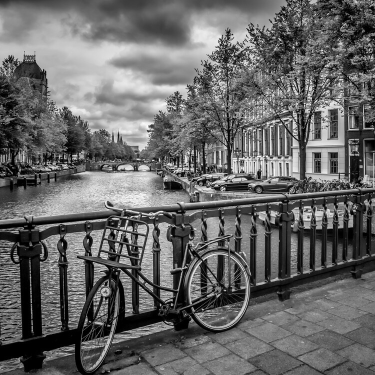Canvas Print AMSTERDAM Bicycle