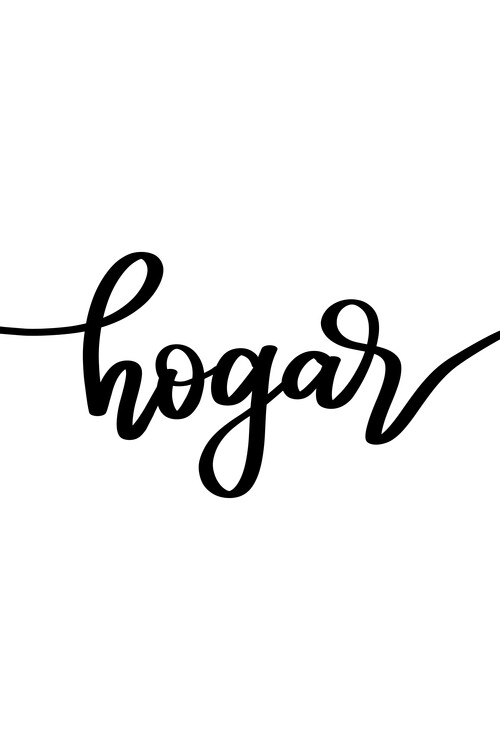Canvas Print Hogar