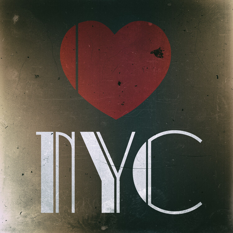 Umelecká fotografie Love NYC