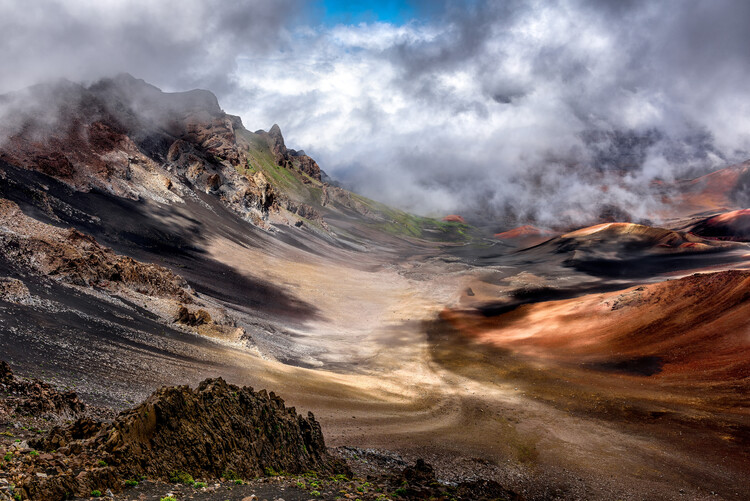 Konstfotografering Craters Edge