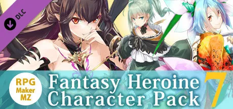 RPG Maker MZ - Fantasy Heroine Character Pack 7