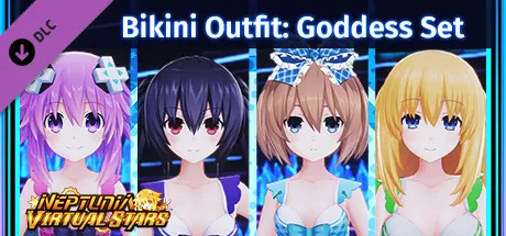 Neptunia Virtual Stars - Bikini Outfit: Goddess Set