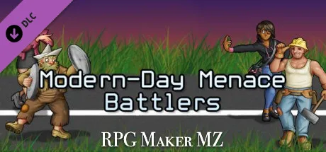 RPG Maker MZ - Modern Day Menace Battlers