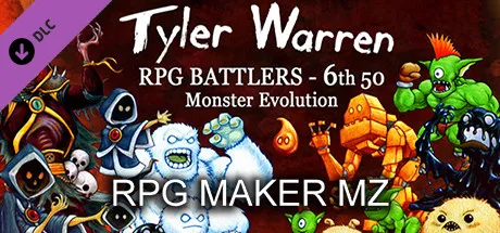 RPG Maker MZ - Tyler Warren RPG Battlers: Monster Evolution
