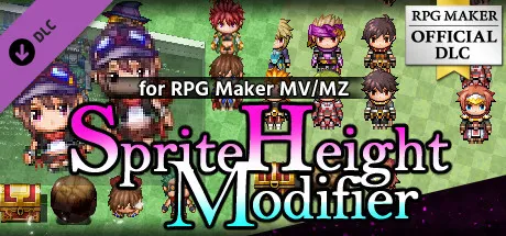RPG Maker MZ - Sprite Height Modifier