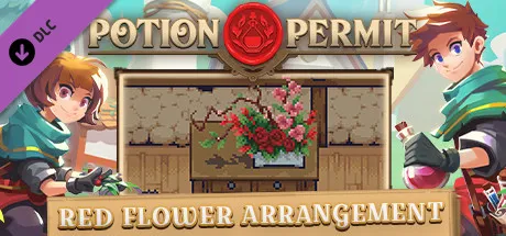 Potion Permit - Red Flower Arrangement