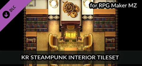 RPG Maker MZ - KR Steampunk Interior Tileset