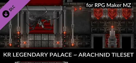 RPG Maker MZ - KR Legendary Palaces - Arachnid Tileset