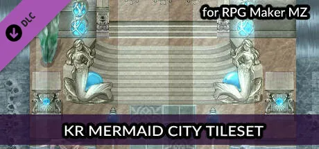 RPG Maker MZ - KR Mermaid City Tileset
