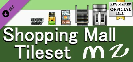 RPG Maker MZ - Shopping Mall Tileset