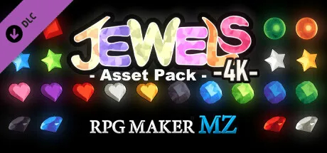 RPG Maker MZ - Jewels Asset Pack 4K
