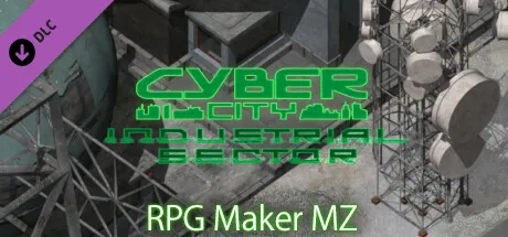 RPG Maker MZ - CyberCity Industrial Sector Tiles