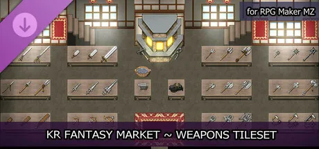 RPG Maker MZ - KR Fantasy Market - Weapons Tileset