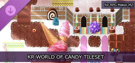 RPG Maker MZ - KR World of Candy Tileset
