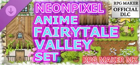 RPG Maker MZ - NEONPIXEL - ANIME FAIRYTALE VALLEY SET