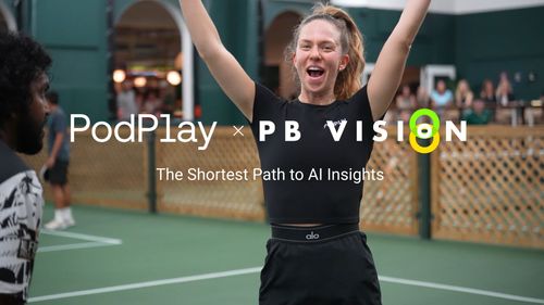 PodPlay x PB Vision: Raising the AI Video Analysis Bar for Pickleball Clubs