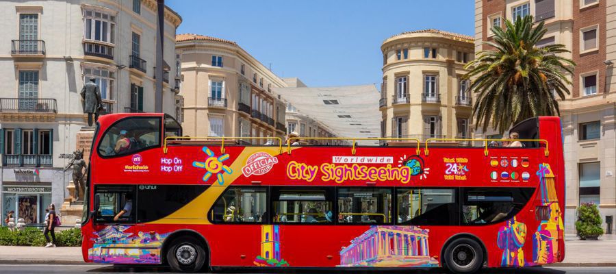 Autobús turístico de Málaga