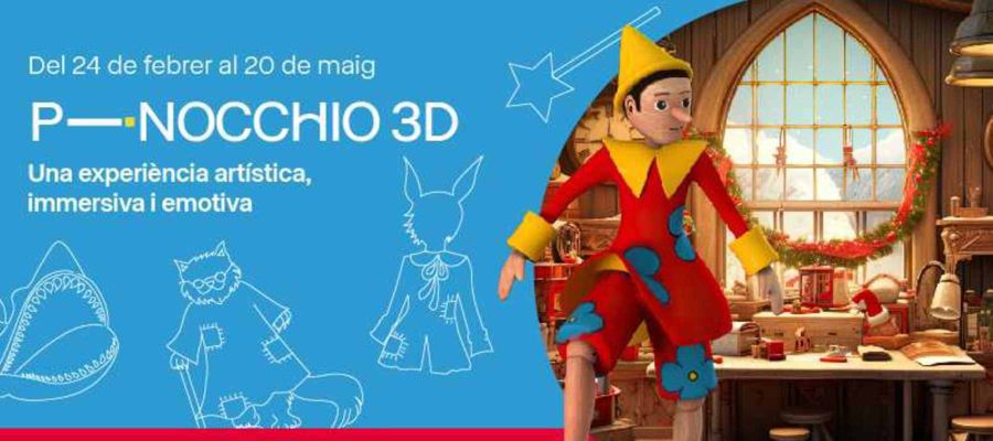 Pinocchio 3D, Experiencia Inmersiva