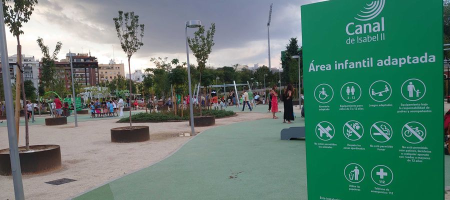 Areas infantiles del Parque Tercer Depósito