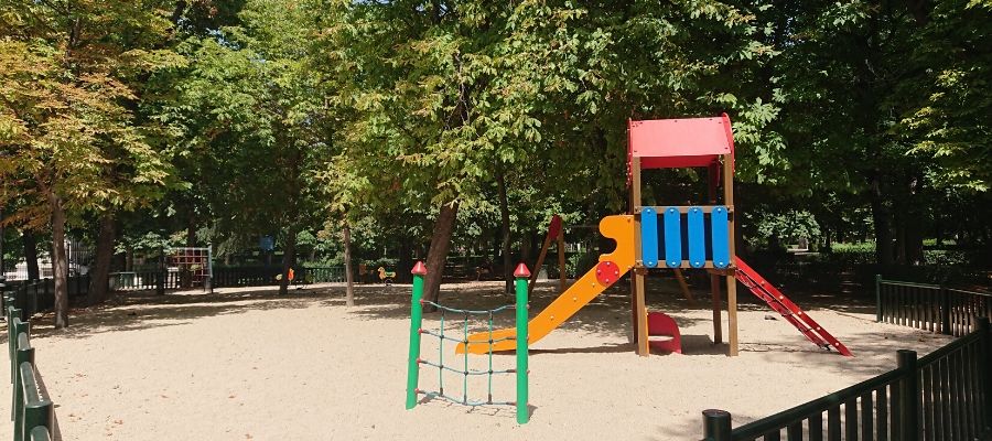 Zona infantil Puerta de España - Parque de El Retiro