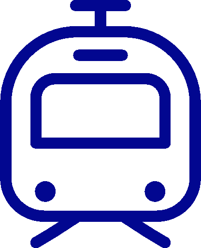 Estaciones de metro, autobús, cercanías y trenes. Aeropuertos y puertos.