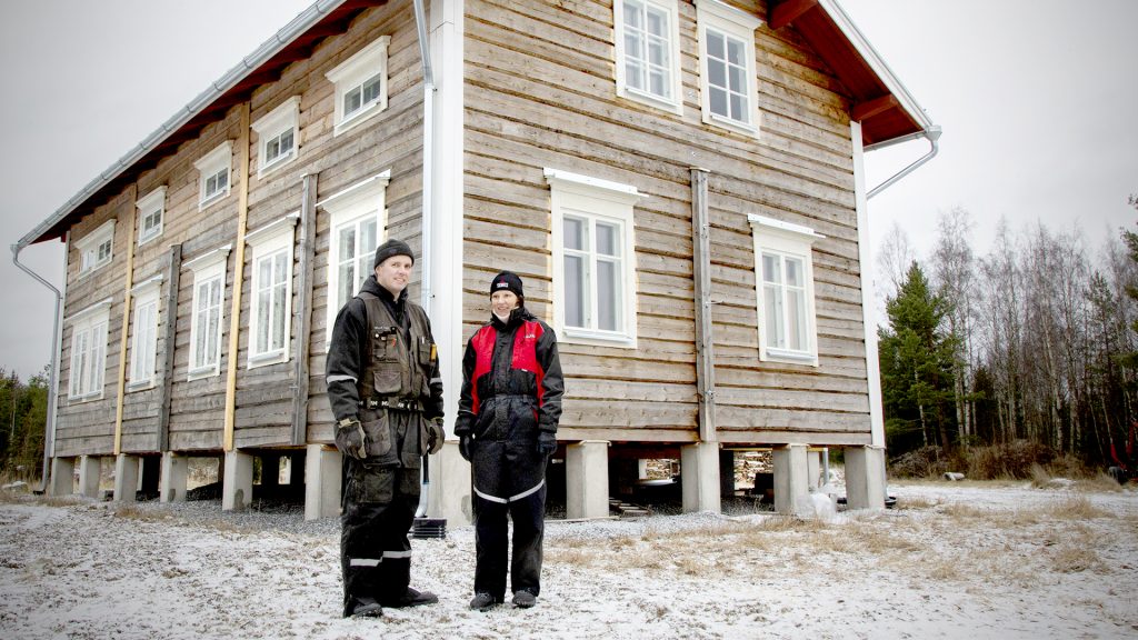 Pohjalaistalo sai hyvin tuulettuvan alapohjan - Pointti