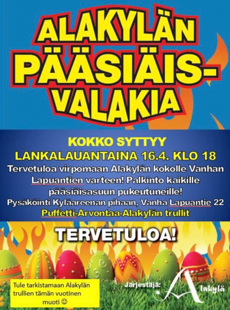 Alakylän pääsiäisvalakia Kauhava