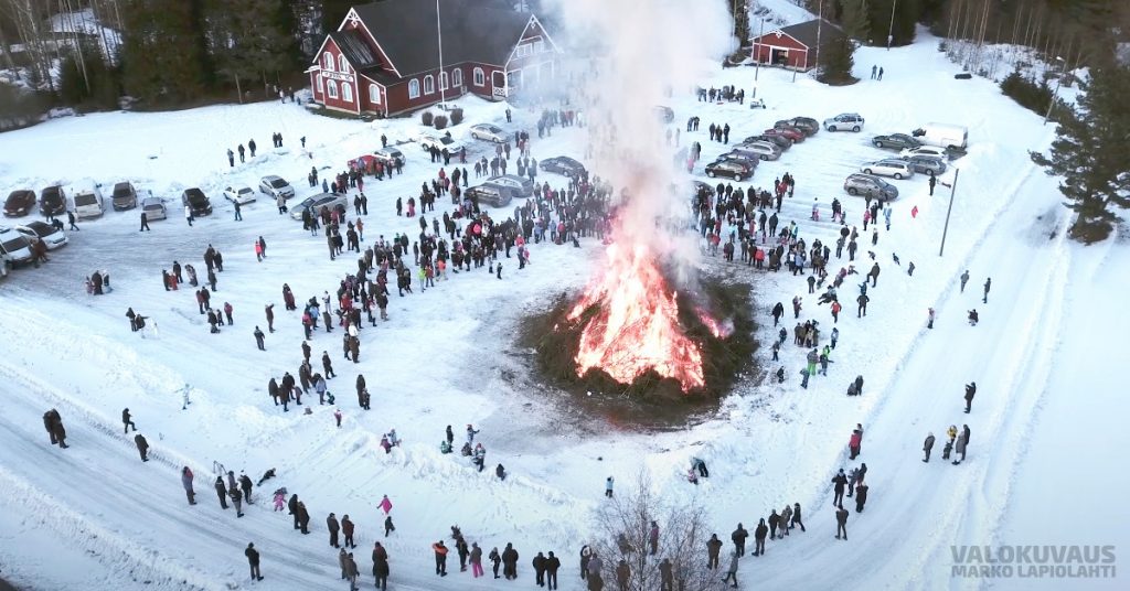 Laihian Ylipään nuorisoseuran pääsiäiskokko