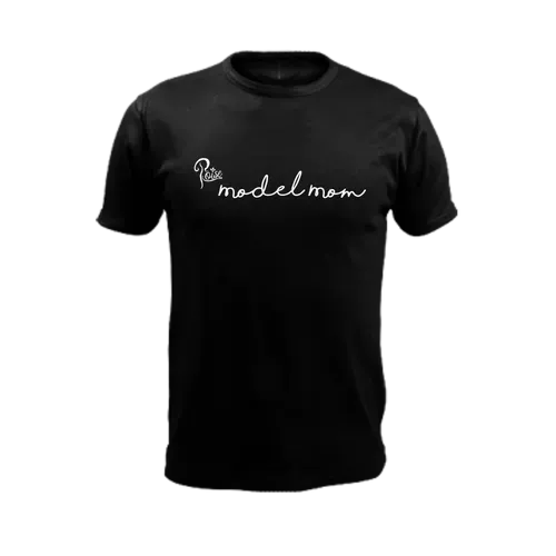 Model Mom T-Shirt (Black)