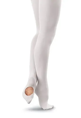 Adult Convertible Tights (White)