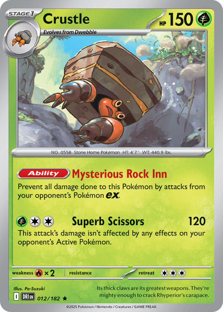 Crustle featured card