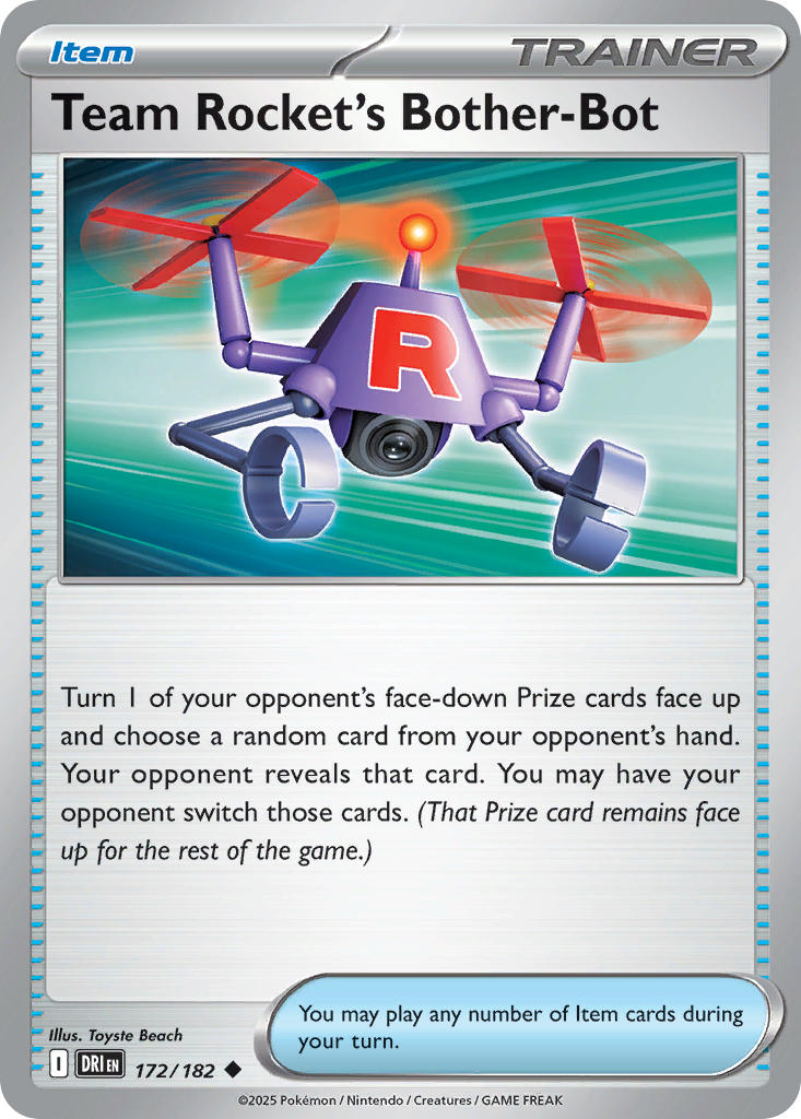 Team Rocket’s Bother-Bot card art