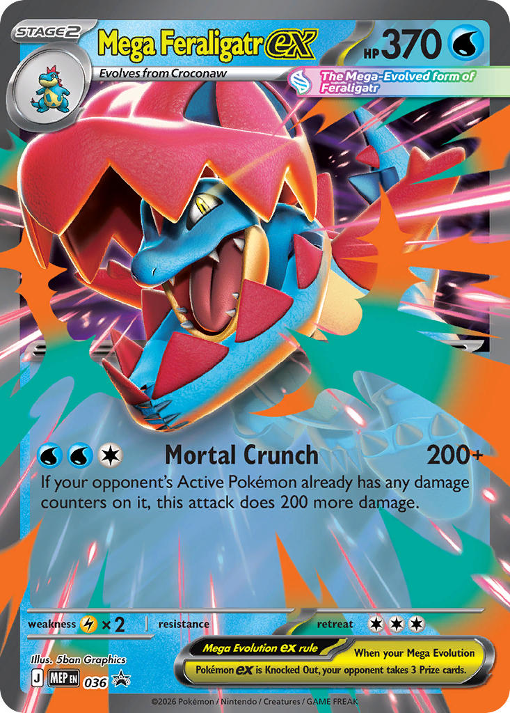 Mega Feraligatr ex