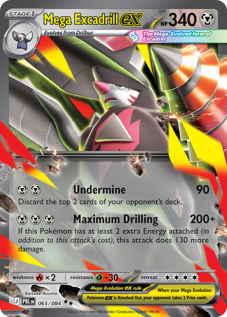 Mega Excadrill featured card
