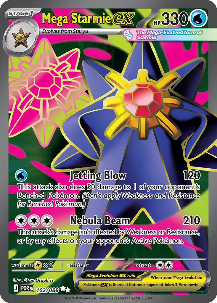Mega Starmie ex