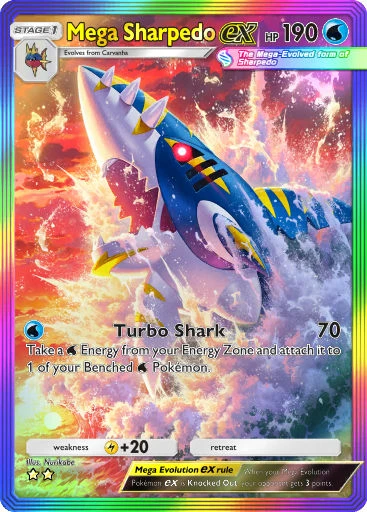 Mega Sharpedo ex